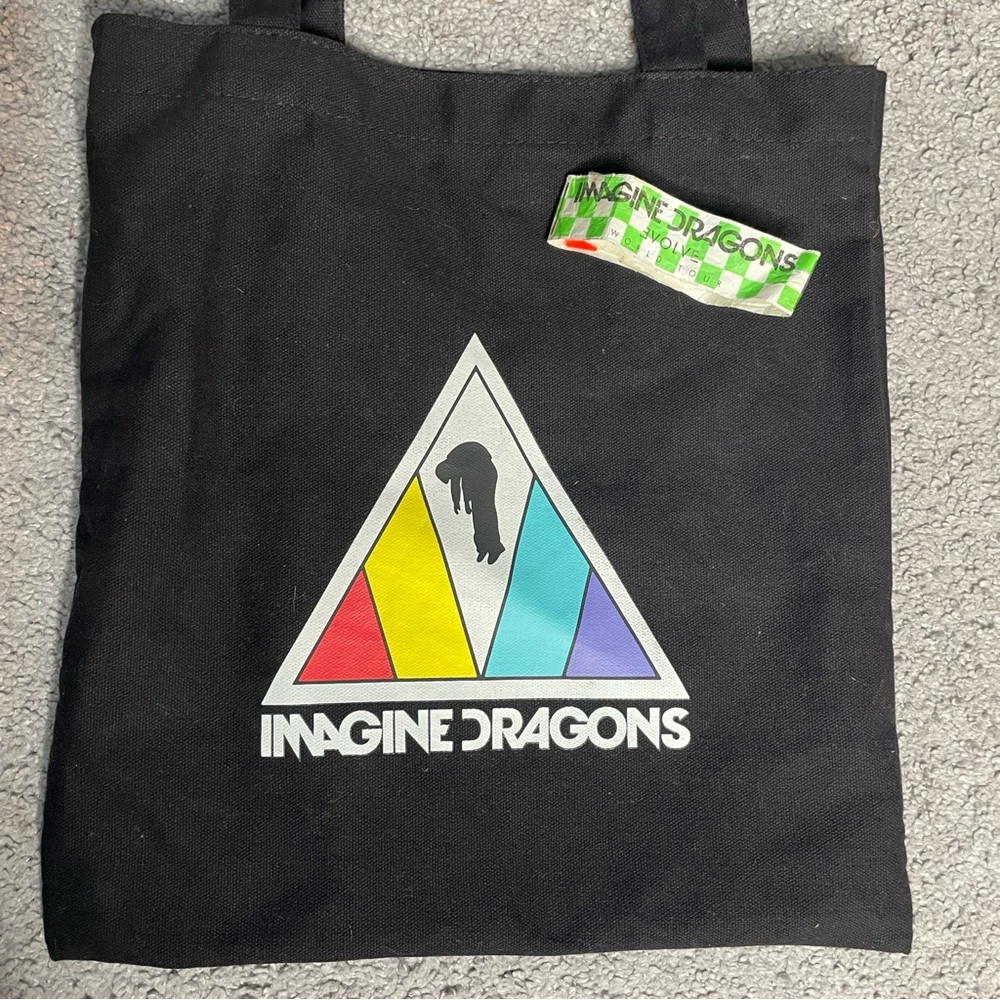 Imagine Dragons Evolve Tour Gift  Bag VIP Merch 2018 With VIP Bracelet Pass Rare